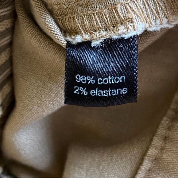 PERUVIAN CONNECTION Ankle Button Trousers in Khaki (Dune) Size 2 - Picture 7 of 8